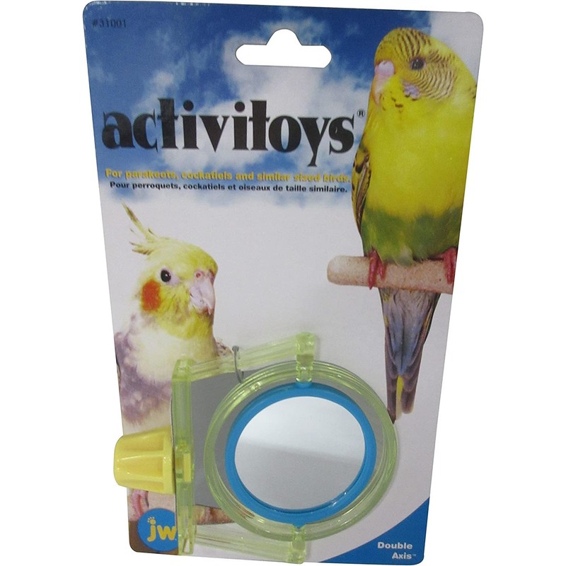JW Pet Company Activitoy Double Axis Small Bird Toy, Colors