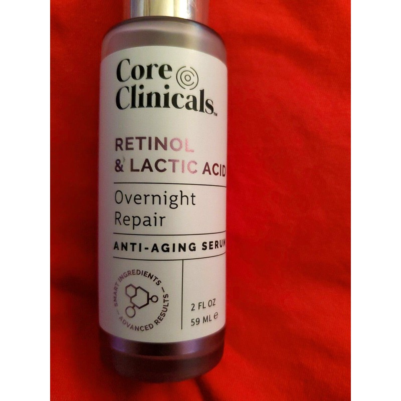 CORE CLINICALS RETINOL & LACTID ACID OVERNIGHT REPAIR ANTI -AGING