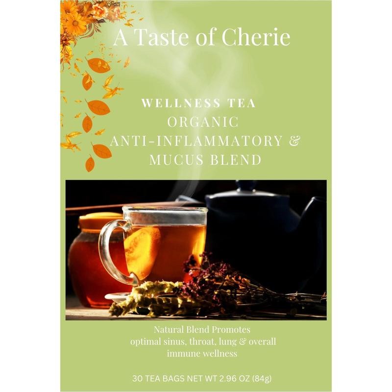 Anti-Inflammatory & Mucus Blend Wellness Tea