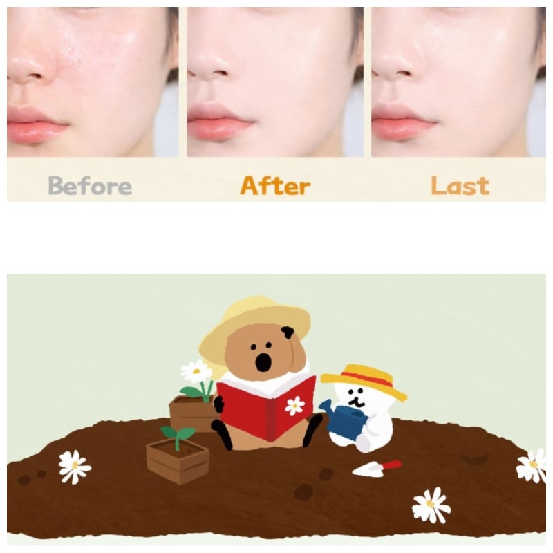 THE FACE SHOP Inklasting Cushion Slimfit 12g*2ea & Smarttok Set