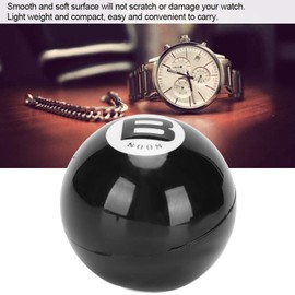 Watch Case Open Ball,Rubber Ball Opener Watch Tool,Friction Ball Open and Close Types of Screw in Cases Watch Case for Watch Repair (Black)
