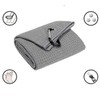 Two-fold Golf Towel | Premium Microfiber Fabric | Waffle Pattern