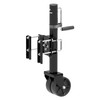 TOWKING 6-inch Dual Wheels Trailer Jack, 13" Vertical Movement, 1500