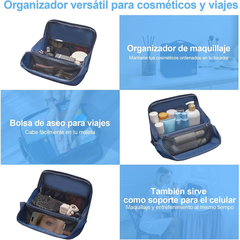 CGBE Neceser de Viaje Hombre:Bolsa de Aseo Grande para Artículos