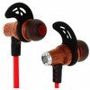 InEar Symphonized NRG Bluetooth Wireless Wood in-Ear Noise-isolatin