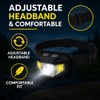 Keeble Outlet Headlamp Flashlight, 1200 Lumen Ultra-Bright LED Rechargeable Headlight