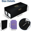 RyshePro Trading Card Storage Box with Magnetic Closure for 2400+