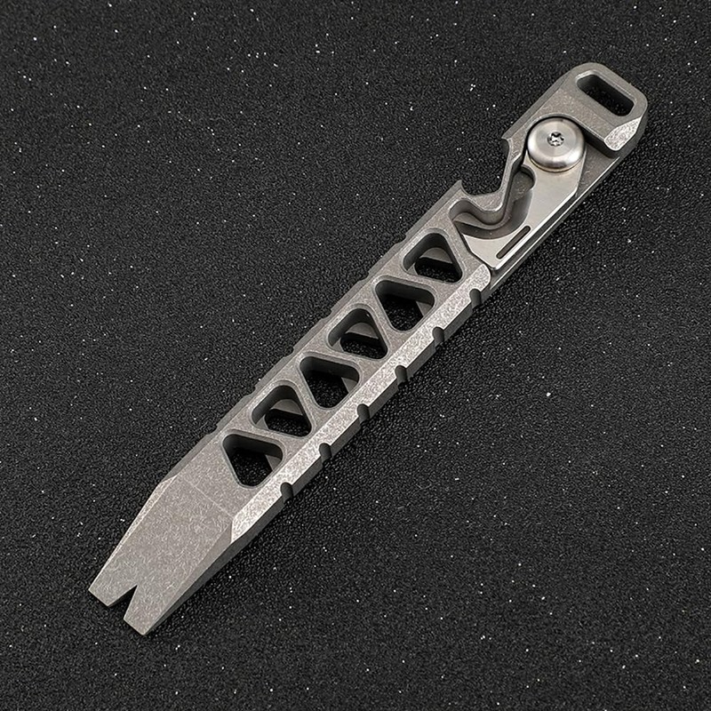 EDC Pry Bar EDC Tool Keychain Titanium Alloy Pry Bar