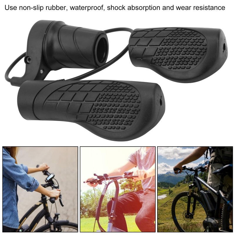 Half Twists Throttle, Electric Bike Speed Throttle Rubber Twists Throttle