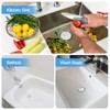 uxcell 3 Pcs Rubber Sink Plug, Bathtub Drain Stopper Fit