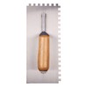 Amtech G1610 280mm (11") Notched Float Trowel with Wooden Handle