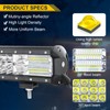 Willpower 15 inch 216W LED Light Bar Triple Row Spot
