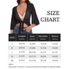 ADOREJOY Womens Sheer Shrug Cardigans Open Front Tie Top Cropped