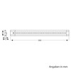 parlat Siris LED Under-Unit Light, Motion Sensor, Flat, 30 cm,