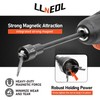 LLNEDL 1/4 inch Drive Socket Set & Nut Driver Set