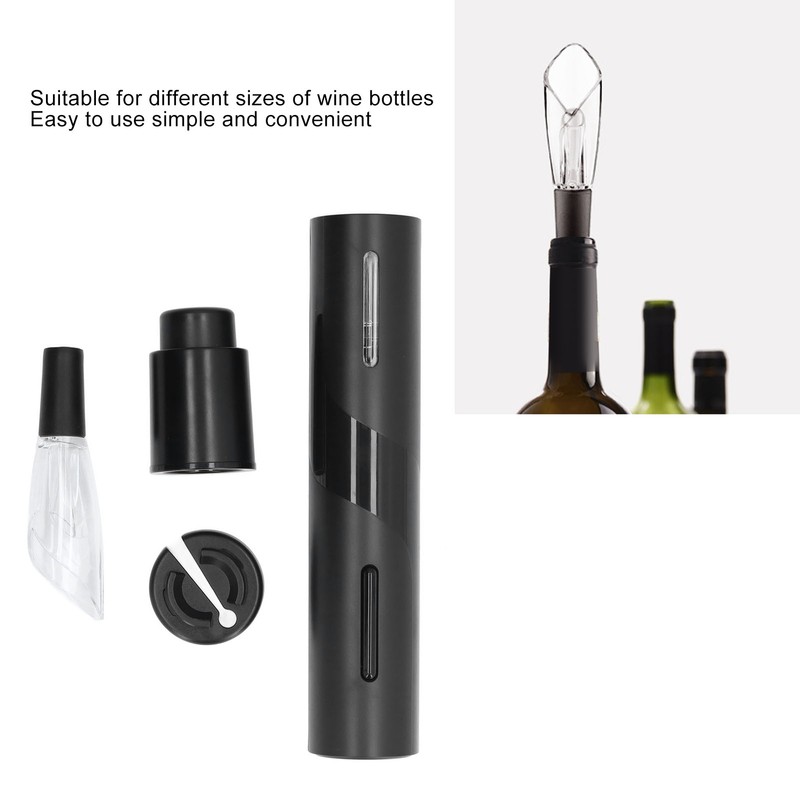 Electric Wine Opener Set Battery Operated Corkscrew Wine Bottle Opener