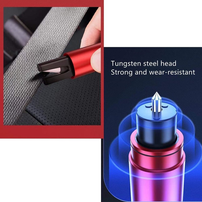 HHXS Window Breaker Seatbelt Cutter, 2 Pack Car Escape Tool