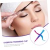 IWOWHERO 1 Set Small Eyebrow Tweezers Beauty Tools Metal Portable