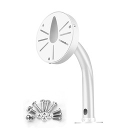 CTXSumTec Security Camera J Type Wall Mount Bracket, Dome Camera Mount Universal Camera Wall Mounting Bracket/IP Camera for CCTV Security Camera (250mm/10 inch Length J Mount)