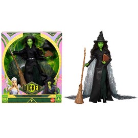 Mattel Universal Pictures’ Wicked: for Good Deluxe Elphaba Fashion Doll with Removable Outfit & 4 Accessories, Inspired by The Movie