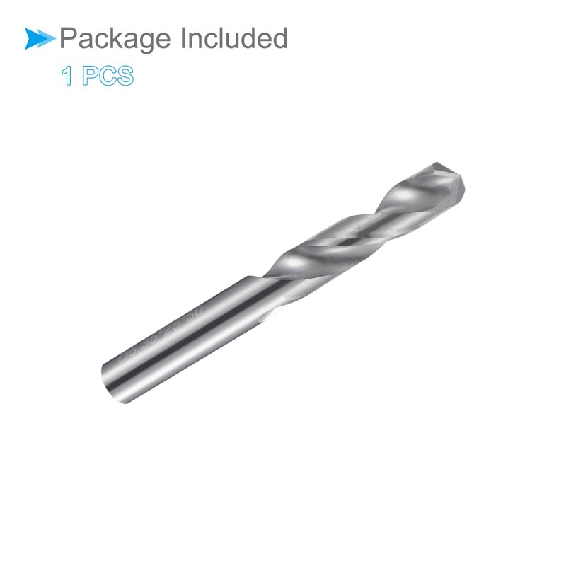 CoCud Solid Carbide Drill Bits 5.35 mm Diameter K35 Tungsten