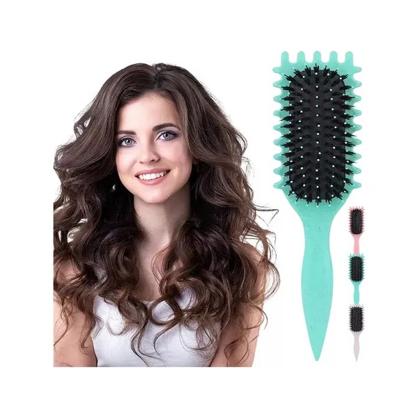 Pincel Bounce Curl Cepillo,define Style Rizado Peine