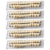 Unbranded 5 Set Dental Acrylic Resin Denture Shade #23 A3