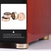 Aswalling 4PCS Turntable Isolation Feet Pads Aluminum Speaker Spikes Stand