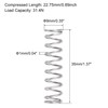 TA-VIGOR 10Pcs Extended Compressed Spring, 9mm OD,1mm Wire Size,35mm Length,