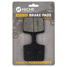 NICHE Brake Pad Set for Polaris Indy 850 800 Switchback 600 Rear (Semi-Metallic) 2205500