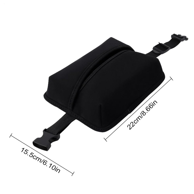 Car Tissue Holder,Tissue Box Cover for Car - Decorative Portable