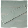 KE-JAS KEZMA - Green Handmade Ceramic Wall Tile 3 in.