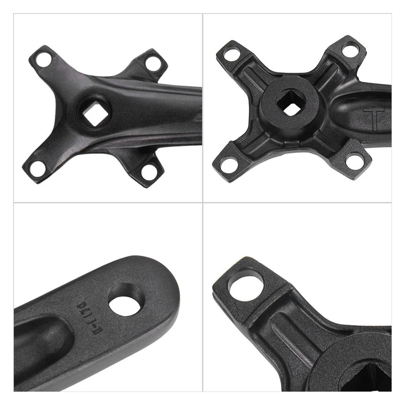 Bolany 34T Bike Single Crankset 104 BCD 7‑12 Speed Square
