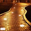Horing Solar Glass Brick Light - Crystal Brick Stone -