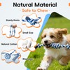 wodoca Dog Rope Toys 4 Pack, Puppy Teething Cotton Knot