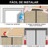 Mosquitera para Ventana, Mosquitera 130x150cm, Mosquitera Autoadhesiva para Ventana con
