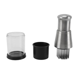 Hand Chopper, Stainless Steel Garlic Mincer, Fast and Efficient Chopper, Time Saver, Chop with Slap, for Vegetables, with Container