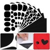 9 Sheets 96 Pcs Nylon Repair Patches Self Adhesive Patch