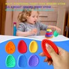 Aokeleilei Fidget Toys Sensory Stone for Kids 6 Pack Textured
