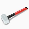 Goldblatt Rubber Mallet 16 oz. Low Recoil Rubber Hammer with