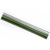 EESC2Y 10-PCs 15-3/4" Plastic Coated Orchid Stakes for Plants Support,
