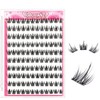 MOICUU False Eyelashes, Partial False Eyelashes, Natural, Lightweight, 3 Seconds,