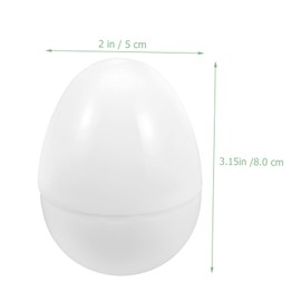 DECHOUS 16pcs Decorative Easter Eggs Openable Hollow Eggs for Fillable Candy Boxes for Easter Celebrations and Festive Decorations