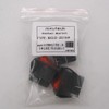 mxuteuk 3pcs AC110V/120V Rocker Switch DPST ON-Off 4 Pin Red