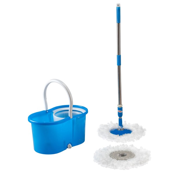 WalterDrake Clean Spin 360 Microfiber Mop and Bucket Set