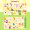 abeec Easter Window Stickers – Includes 6 Sheets of Easter