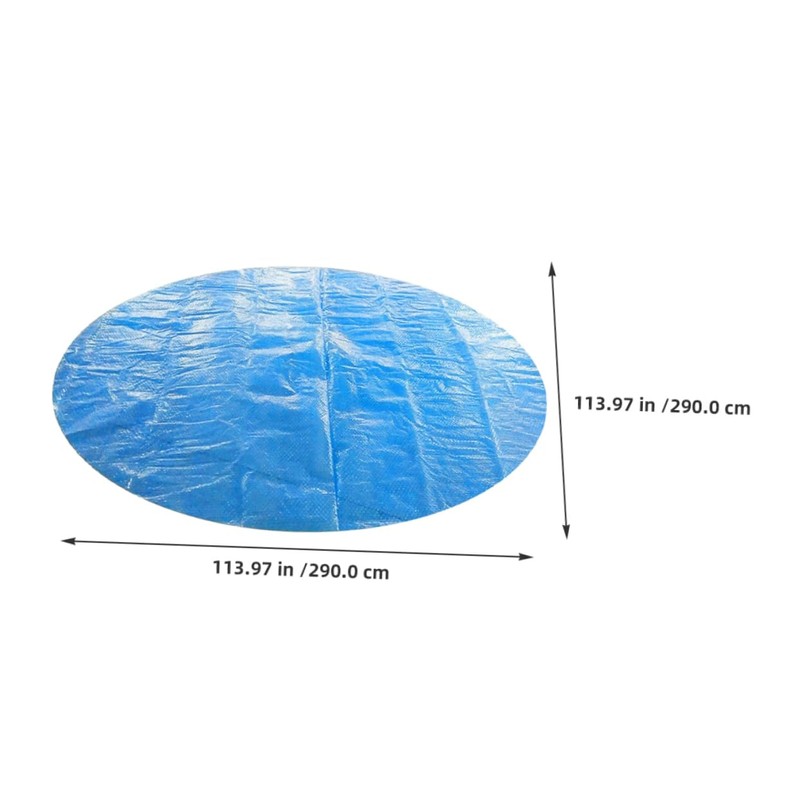 NOLITOY 1PC Round Heat Insulation Pool Cover for Inflatable Pools