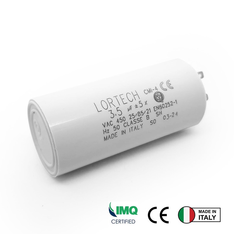 Motor Capacitors 3.5 μF 10Nm for Roller Shutters
