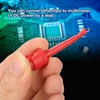 10Pcs Test Hook Clips, P5002 Mini Grabber Clips with Safety