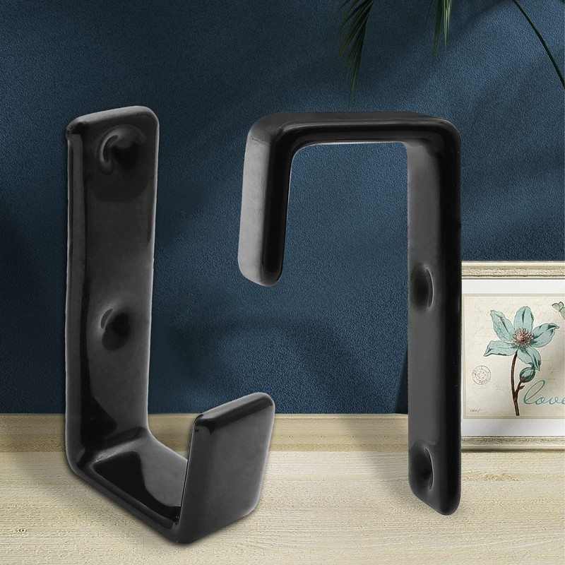 Bivethoi 2pcs Bunk Bed Ladder Hook Brackets, 1 Inch J